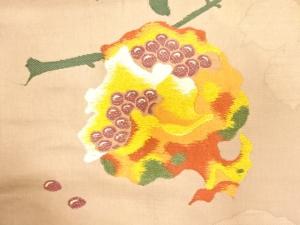 アンティーク　柘榴模様織り出し名古屋帯